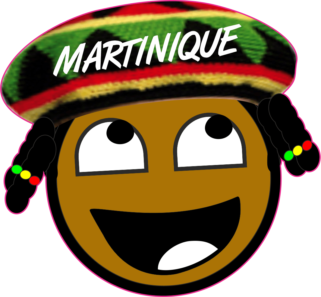 Smiley Rasta Martinique