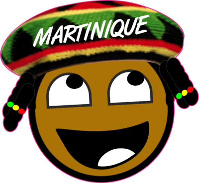 Smiley Rasta Martinique