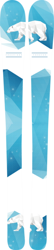Sticker Ski Ours I