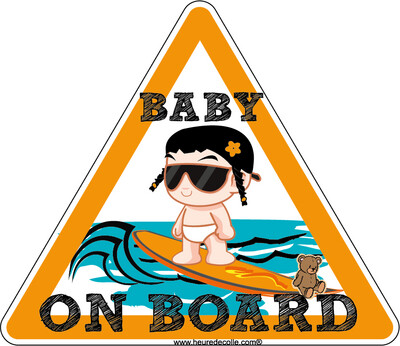 BB À BORD - Fille Surf