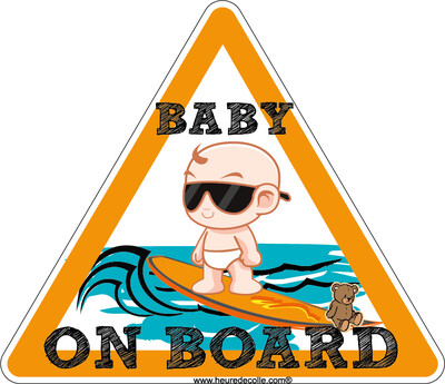 BB À BORD - Garçon Surf