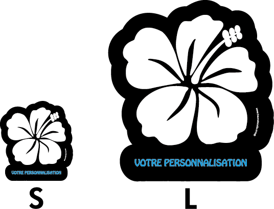 Hibiscus personnalisable