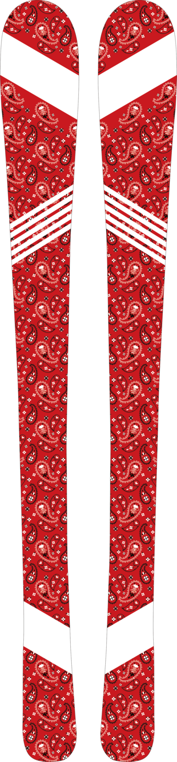 Sticker Ski Bandana