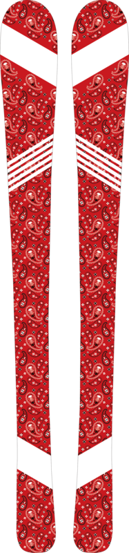 Sticker Ski Bandana