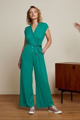 Jimie Jumpsuit Burla in Edengrün von King Louie