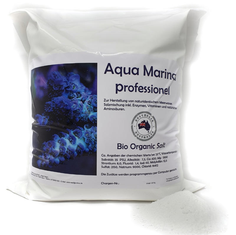 2 x Aqua Marina Bio Organic Salz 20 kg 2 x Aqua Marina Bio Organic Salz 20 kg