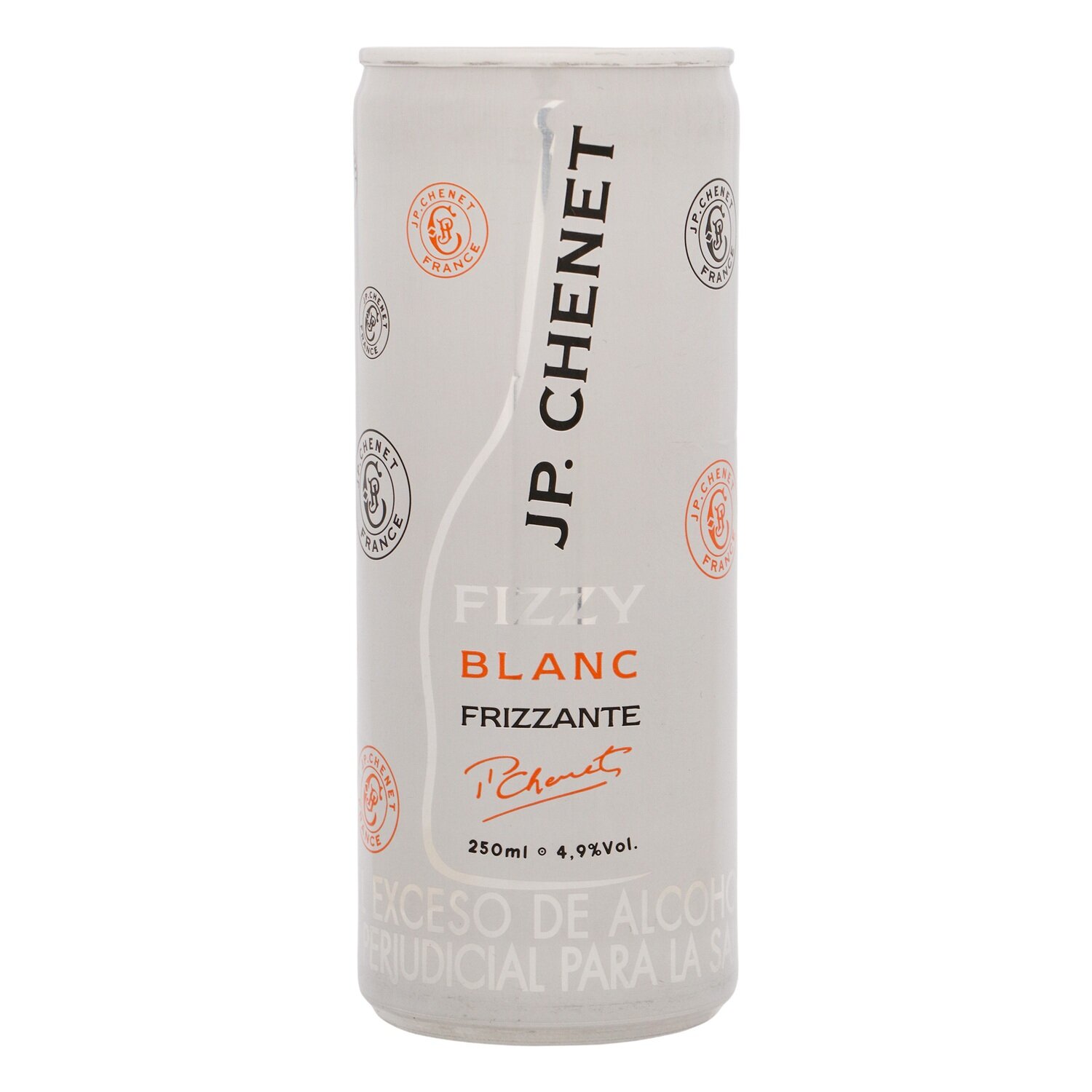 Champaña jp chenet blanca lata