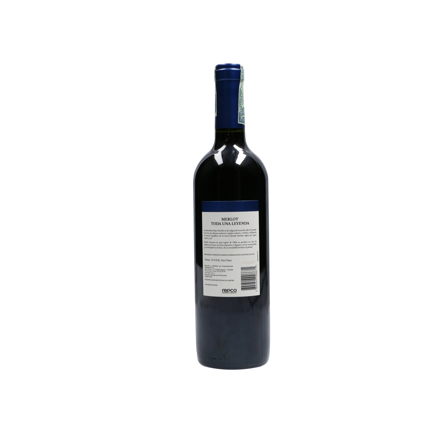 Vino leyenda merlot x750
