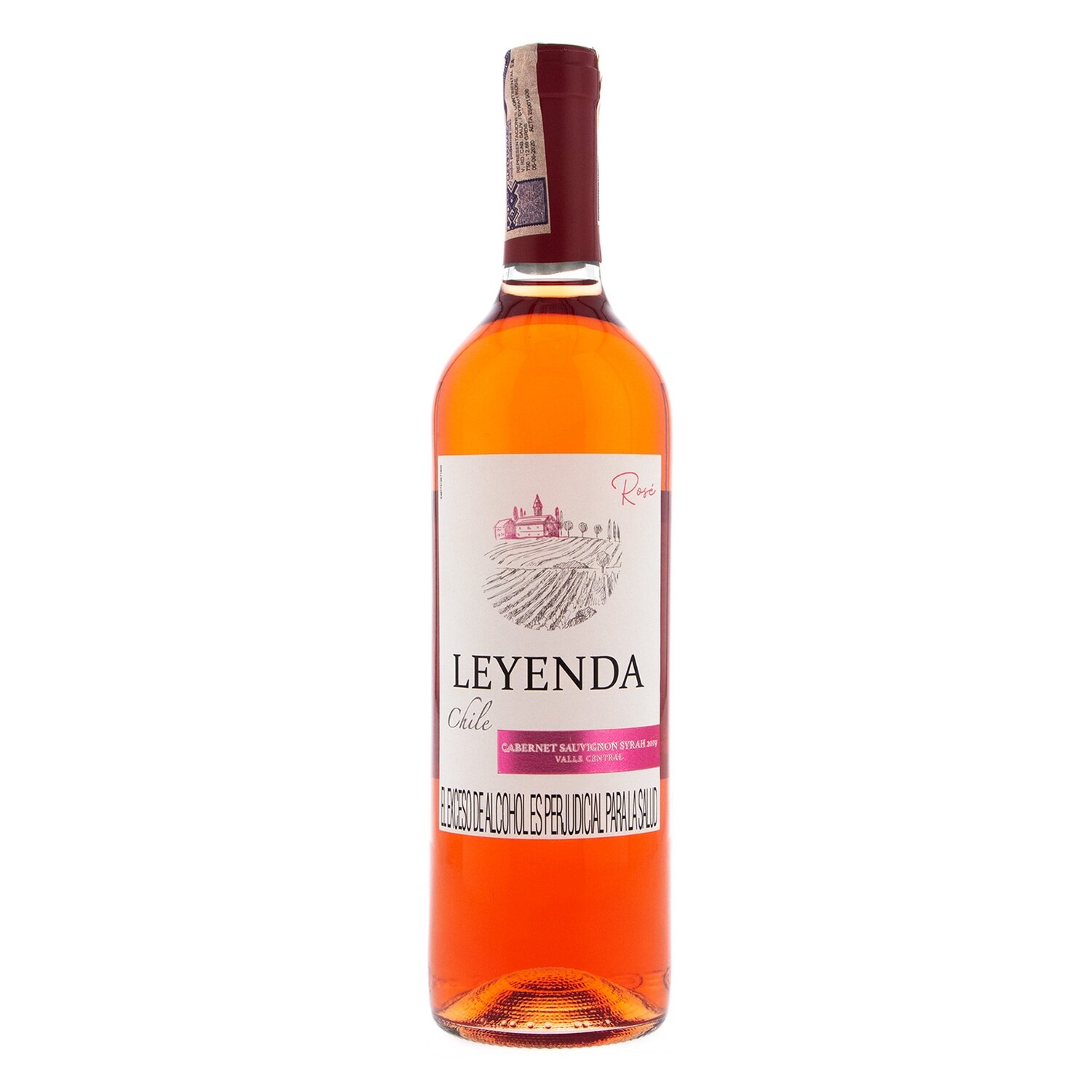 Vino leyenda rose x750