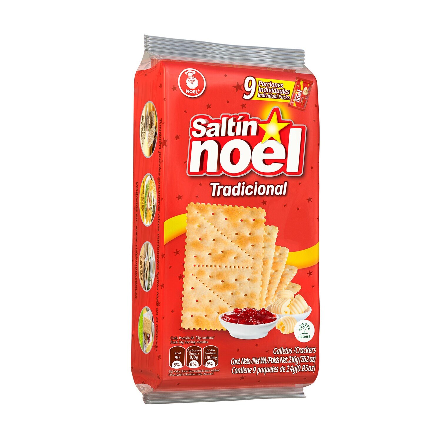 Galleta saltin noel x9