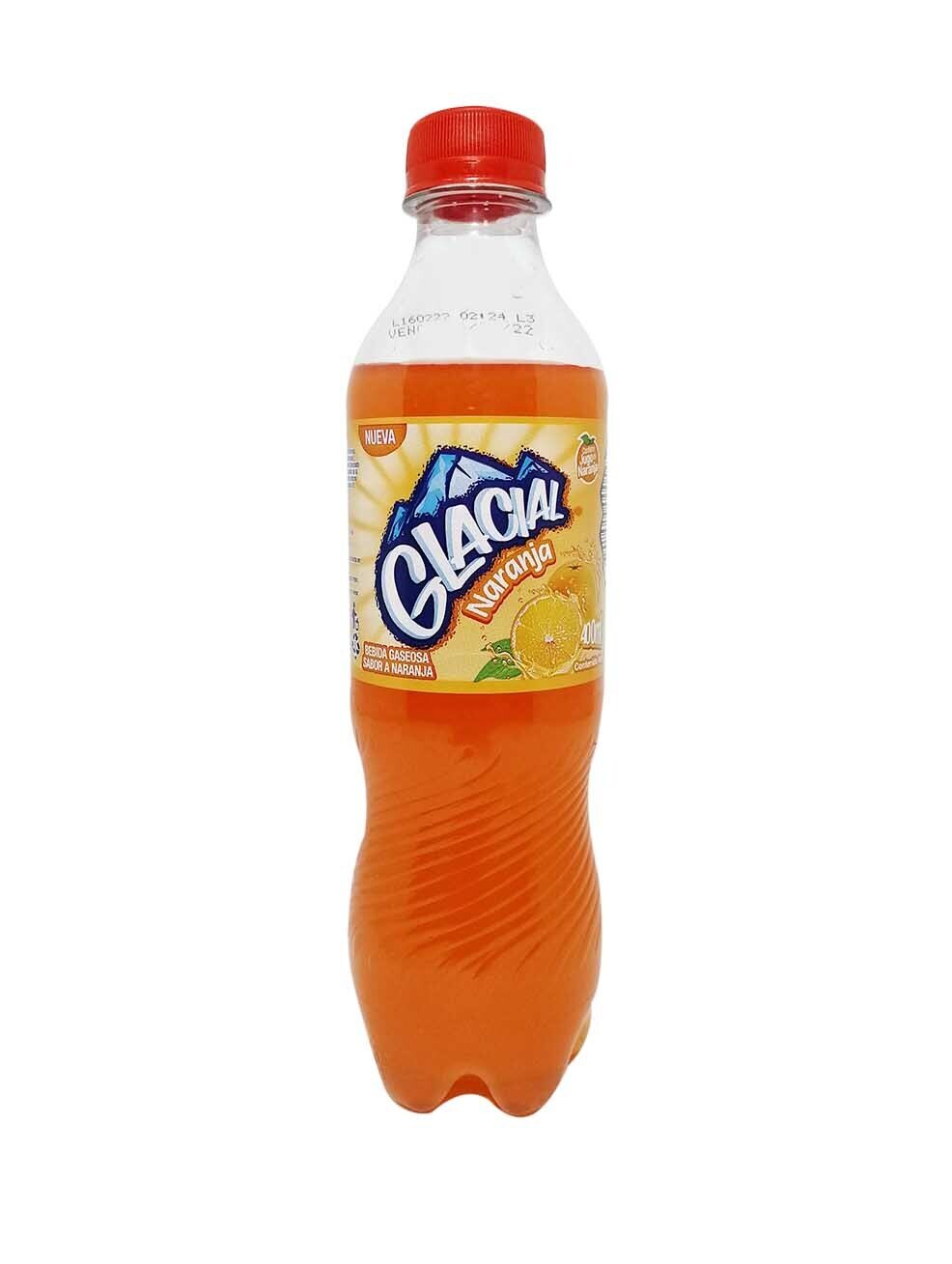 Gaseosa glacial naranja x18