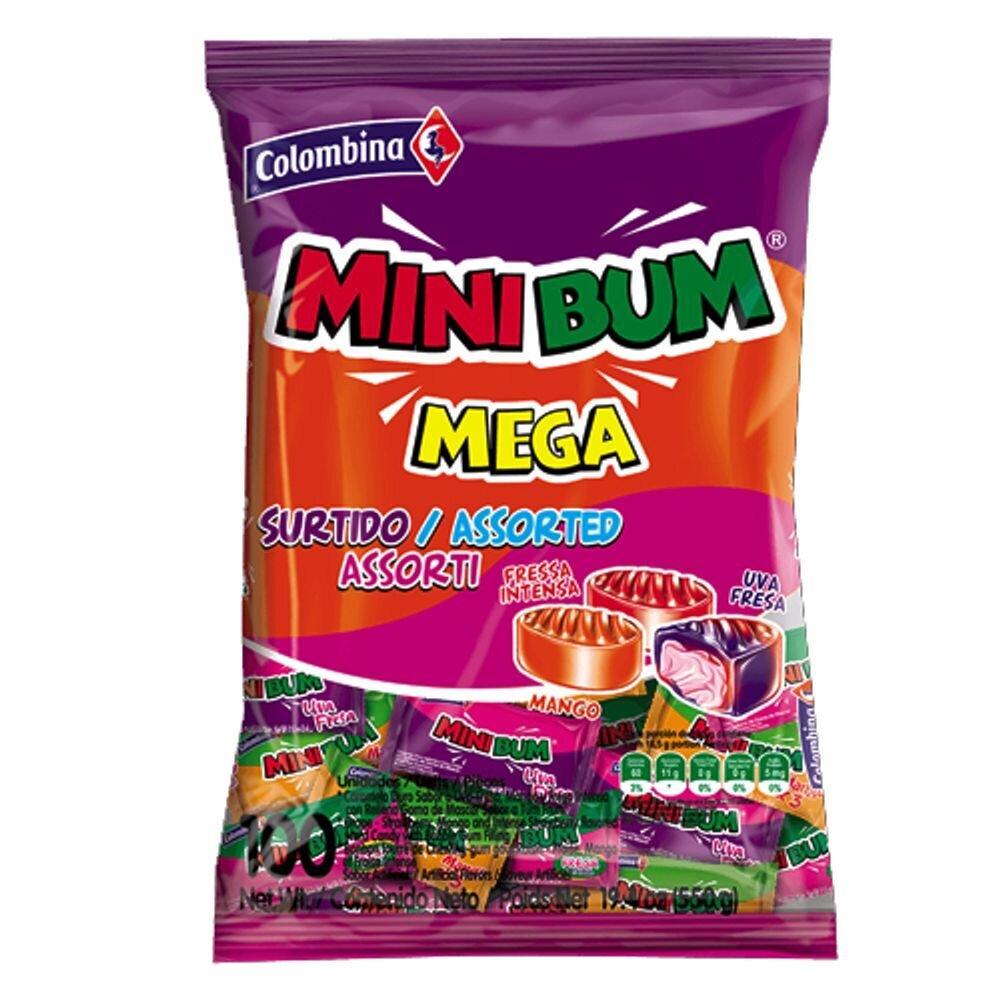 Minibum megasurtido x100