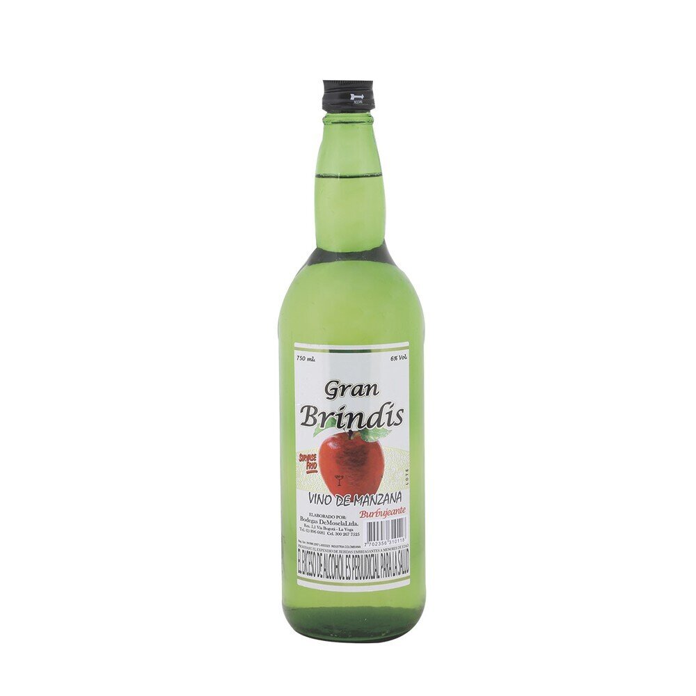 Vino gran brindis manzana x750