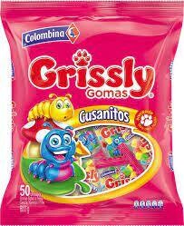 Grissly gusanitos x50