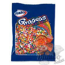Gragea de colores x125gr