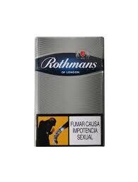 Cigarrillo rothmans gris x20