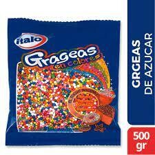 Gragea de colores x500gr