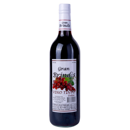 Vino gran brindis moscatel x750
