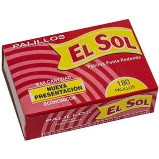 Palillo redondo el sol x180