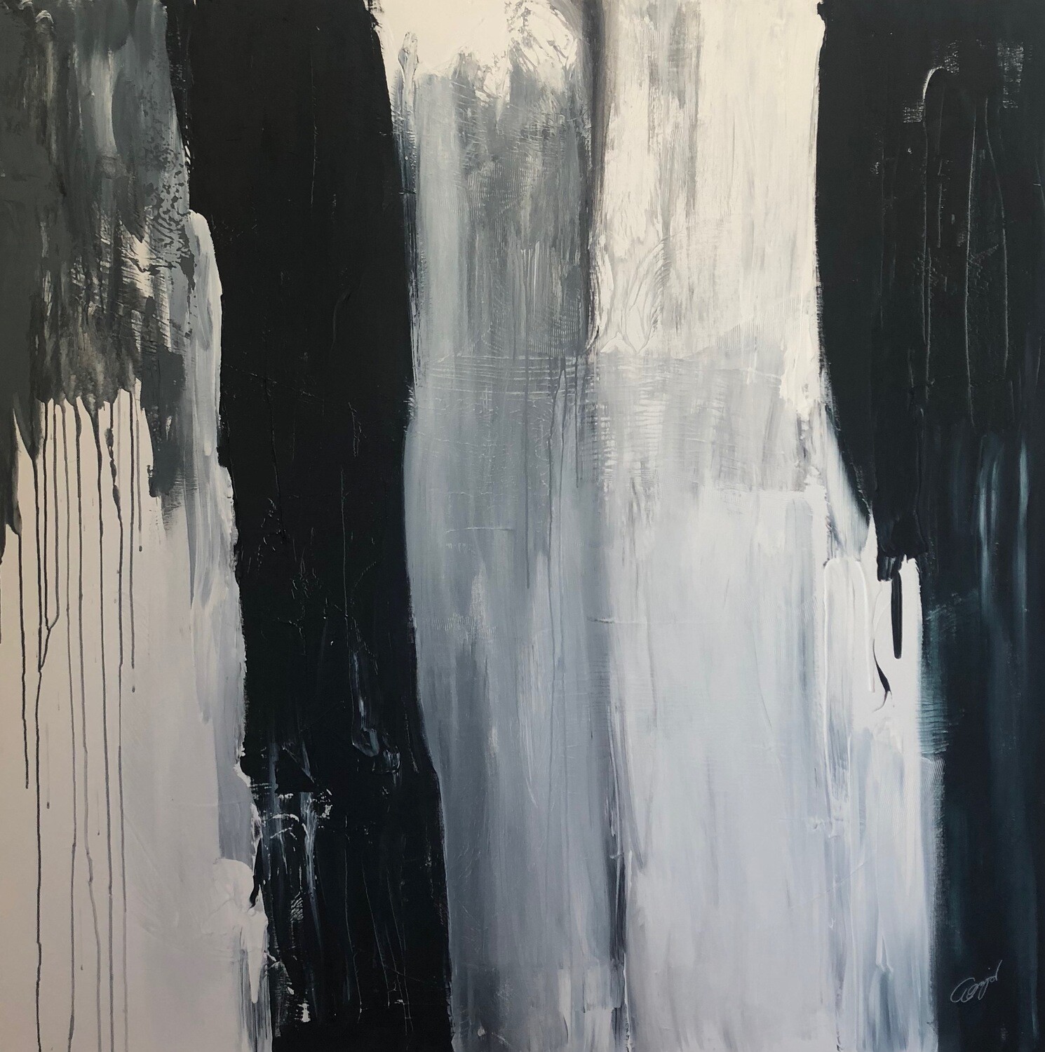 &quot;Thales&#39; Oceans&quot; -original painting