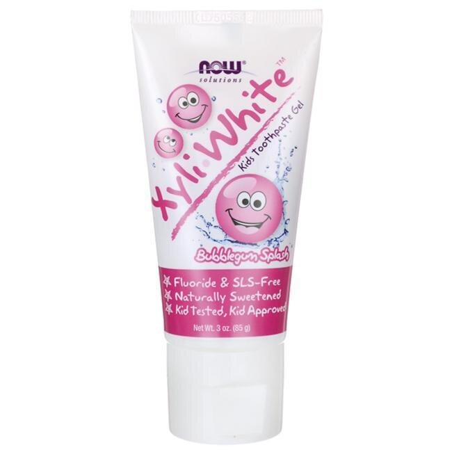 Now Xyli-White Tooth Gel Kids Bubblegum Splash 3 oz