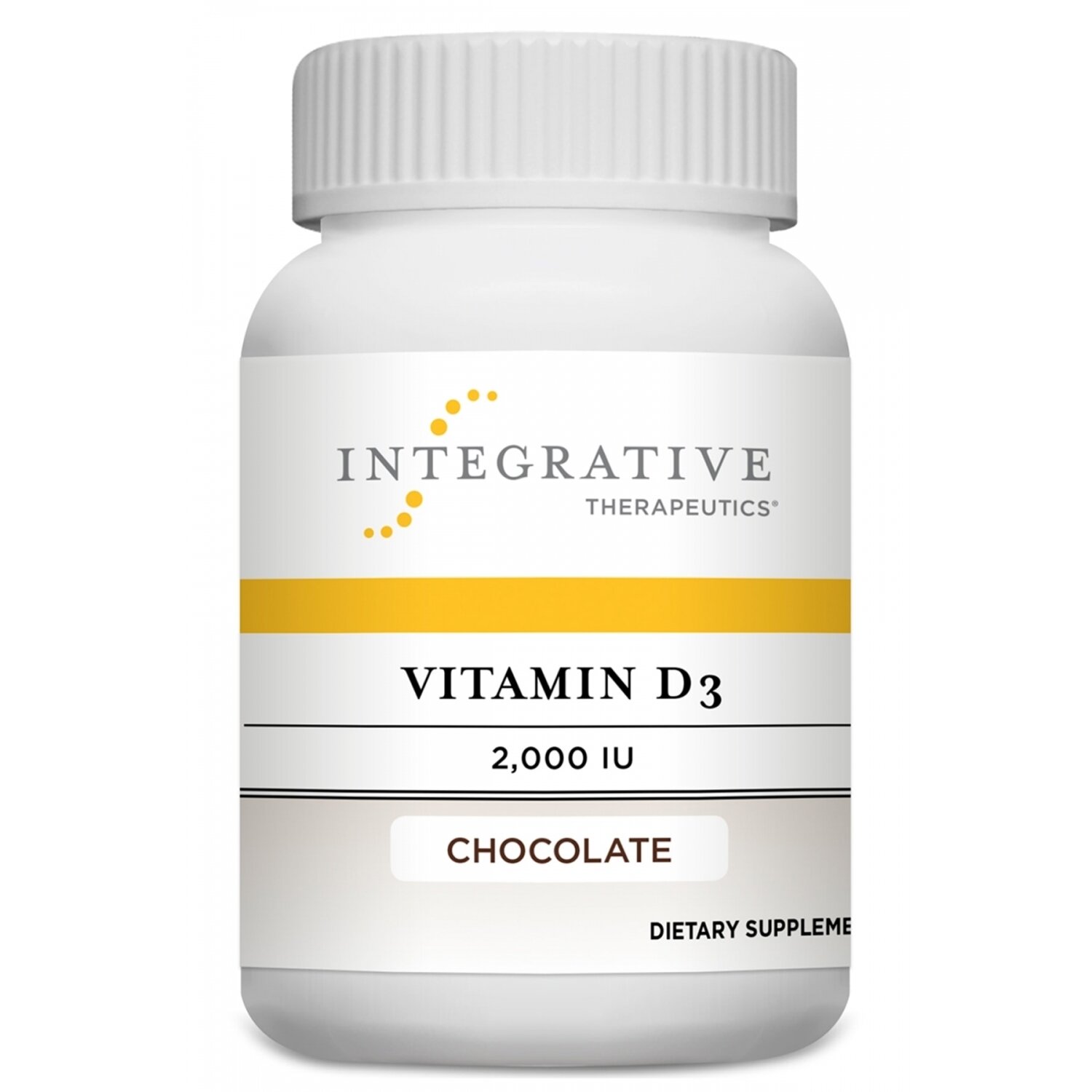 Integrative Therapeutics Vitamin D3 2,000IU 120 Choc. Chews 