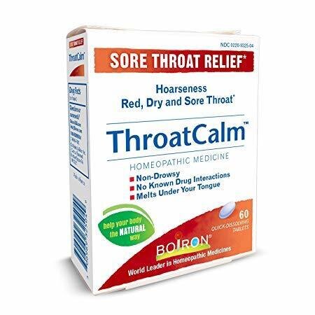 Boiron ThroatCalm 60 tabs
