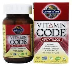 Garden Of Life Vitamin Code Healthy Blood 60 caps