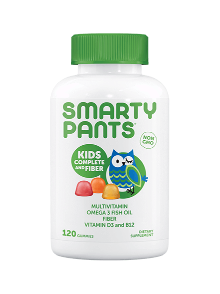 SmartyPants Multi Kids w/Fiber 120 gummies