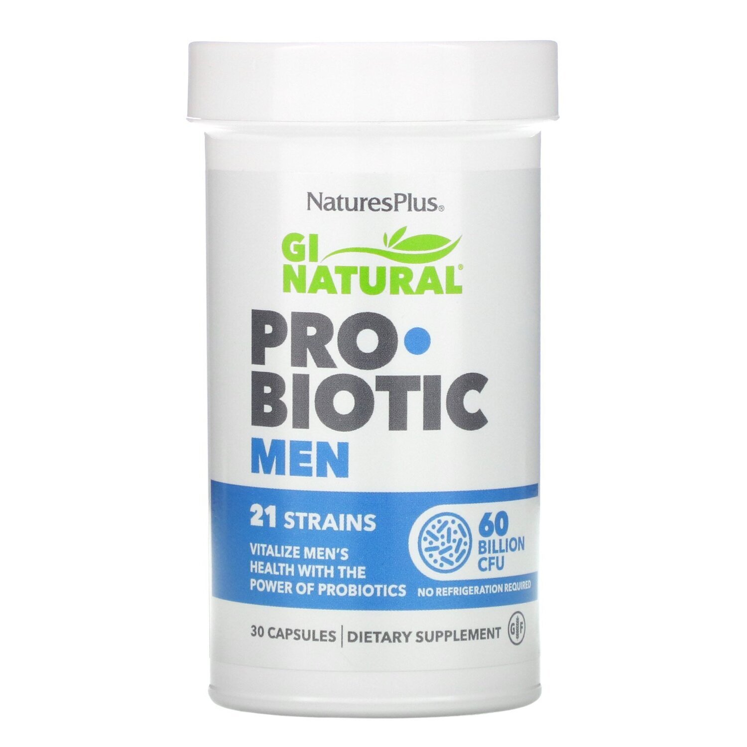 NaturesPlus GI Probiotic Men 30 caps