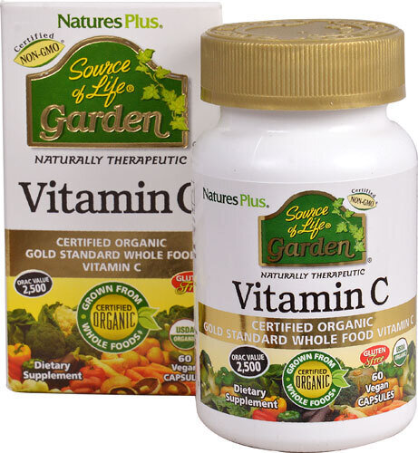 NaturesPlus SoL Garden Vitamin C 60 caps
