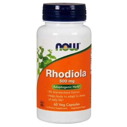 Now Rhodiola 500mg 60 vcaps 