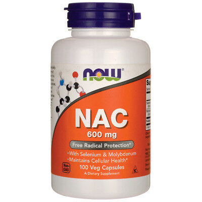 Now NAC 600mg 100 caps