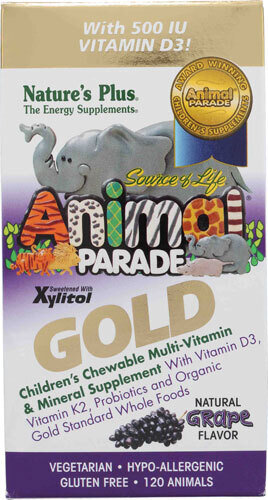 NaturesPlus AP Multi Gold Grape 120 chews