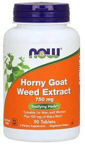 Now Horny Goat Weed Extract 90 tabs