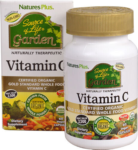 NaturesPlus SoL Garden Vitamin C 60 caps