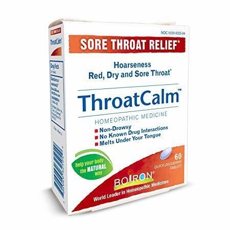 Boiron ThroatCalm 60 tabs
