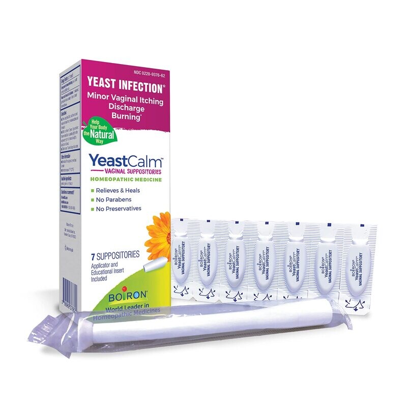Boiron YeastCalm Suppositories 7 ct