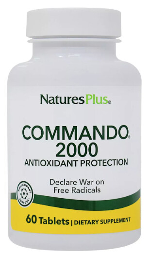 NaturesPlus Commando 2000 60 tabs