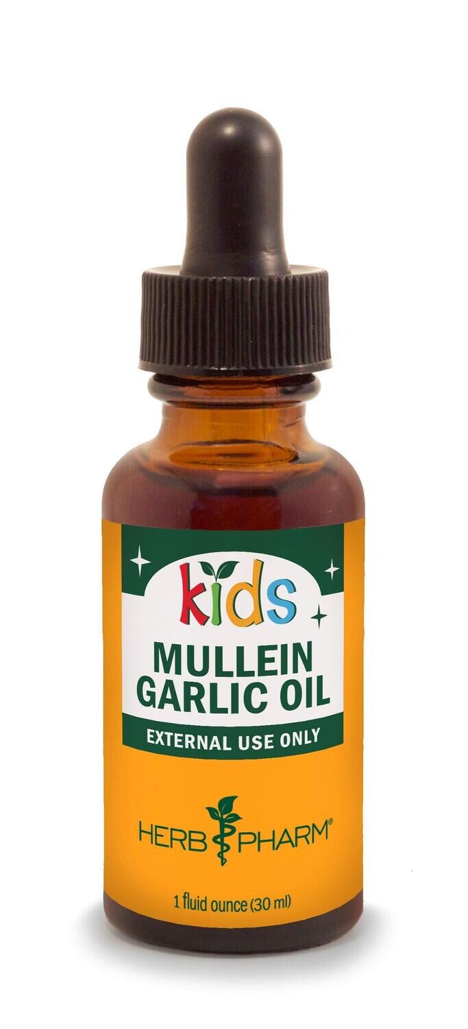 Herb Pharm Mullein Garlic Oil Kids 1 oz