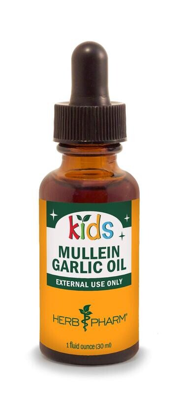 Herb Pharm Mullein Garlic Oil Kids 1 oz