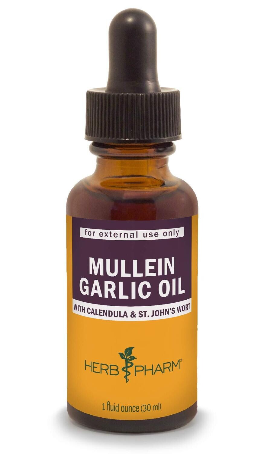 Herb Pharm Mullein Garlic Oil 1 oz
