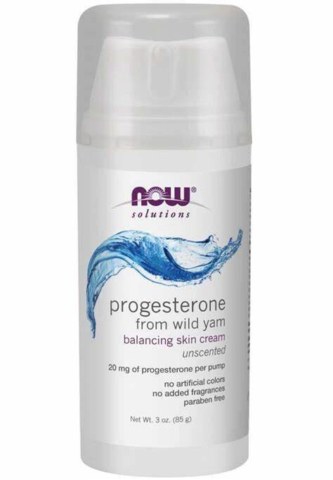 Now Progesterone Balancing Skin Cream 3 oz 