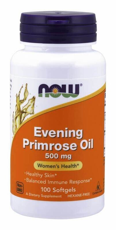 Now Evening Primrose 500mg 100 softgels