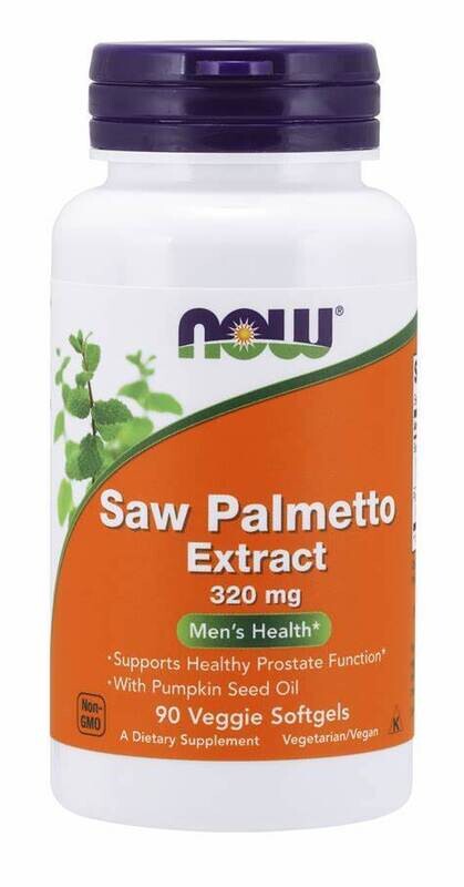 Now Saw Palmetto Extract 160mg 120 softgels 