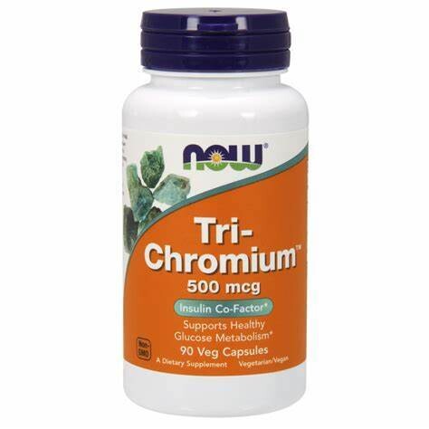 Now Tri-Chromium 500mcg 90 vcaps 