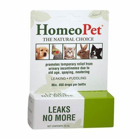 HomeoPet Leaks No More