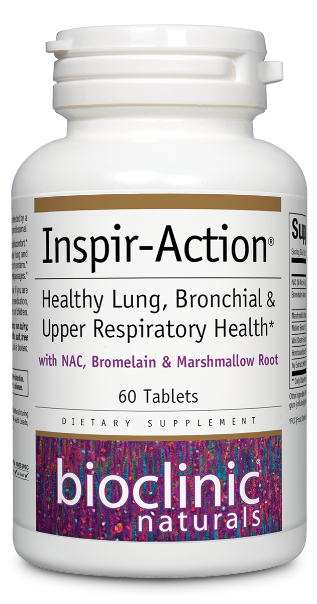 Bioclinic Naturals Inspir-Action 60 tabs 