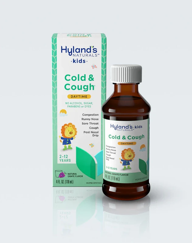 Hyland&#39;s Kids Cold &amp; Cough Day grape 4 oz