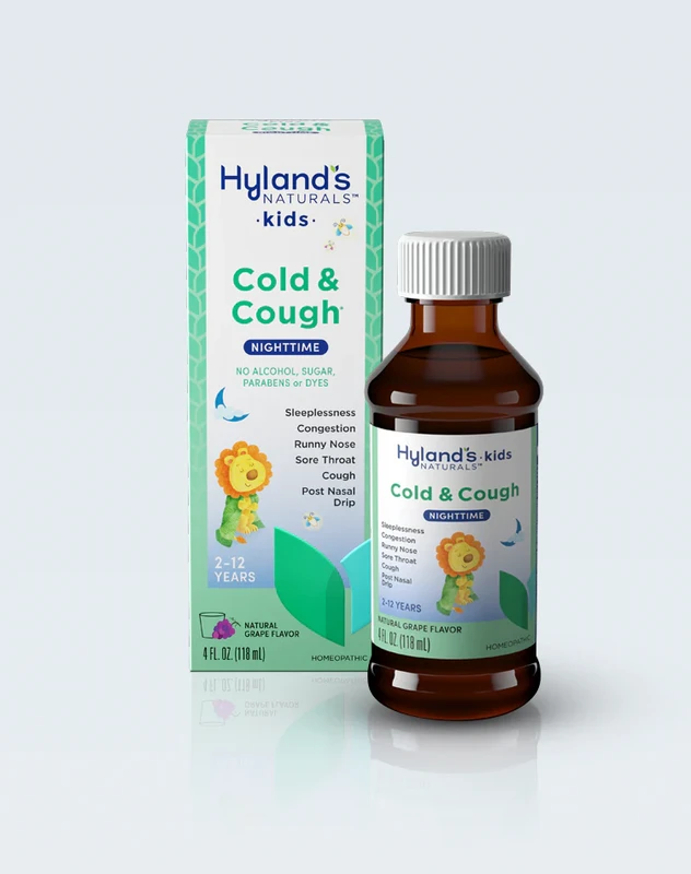 Hyland&#39;s Kids Cold &amp; Cough Night grape 4 oz
